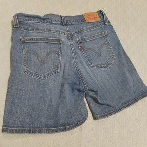 Levi's Mid Length Denim Shorts